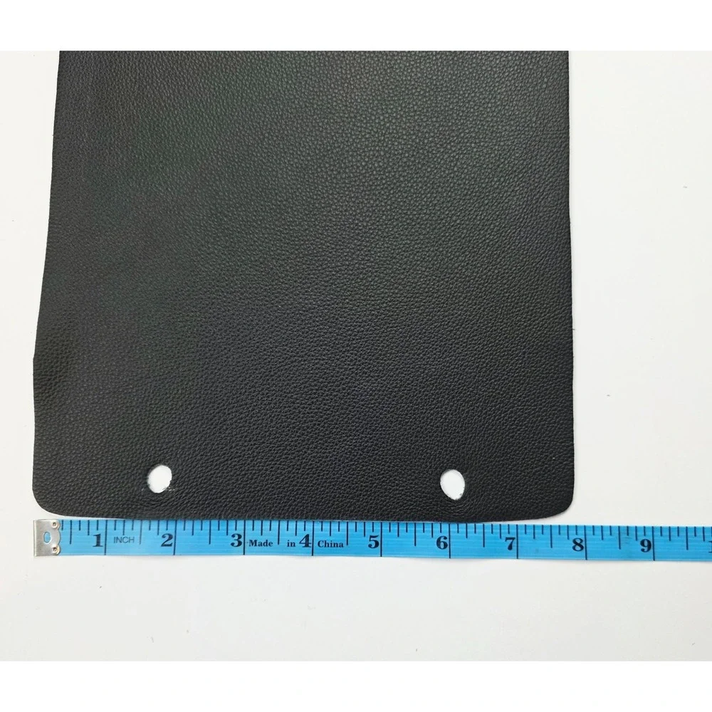 Lot Of 5 Blk Brn Leather Sample Upholstery Swatches for Bookbinding Bags Wallet